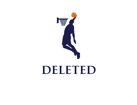 basketball player logo