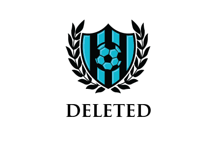 shield in football team logo