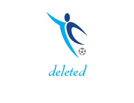 soccer player logo