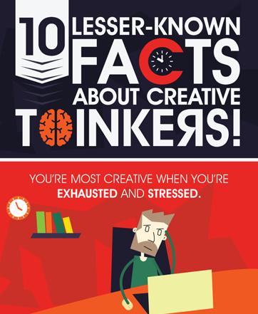 10 facts about creative thinkers